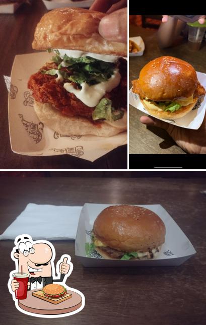 Order a burger at The High Joint - T.Nagar