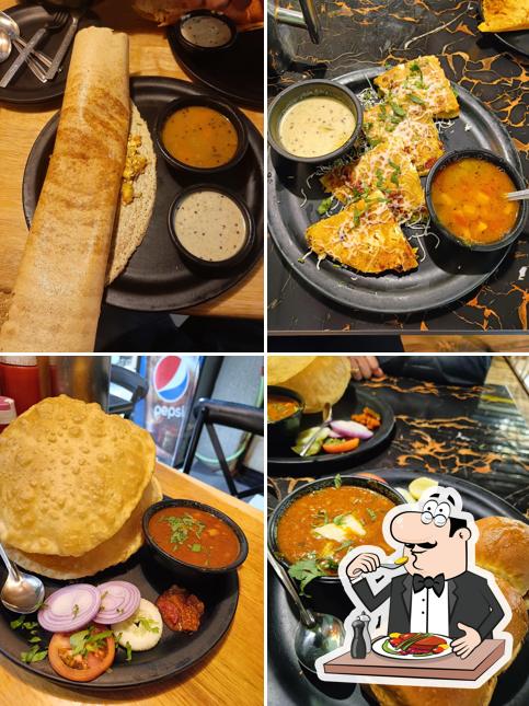 Masala dosa at 56 Bhog