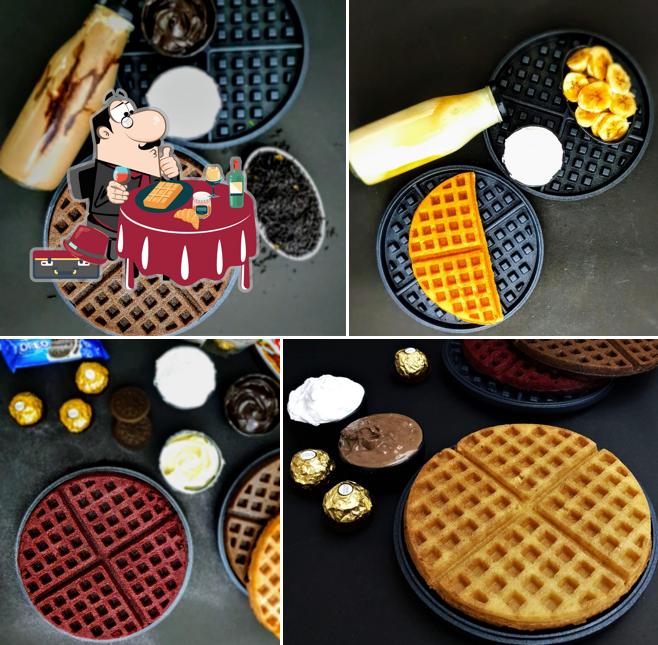Waffles at Belgian Burger Waffle
