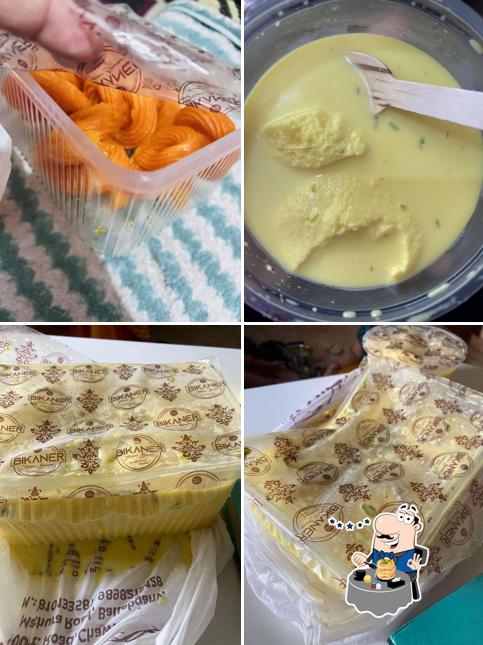 Food at Bikaner Misthan Bhandar