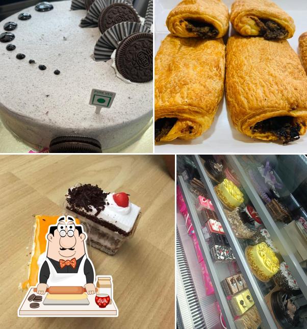 Monginis offers a selection of desserts