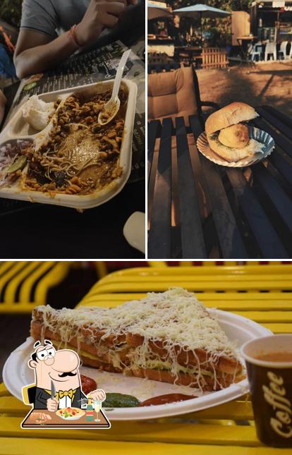 The restaurant's food and beverage