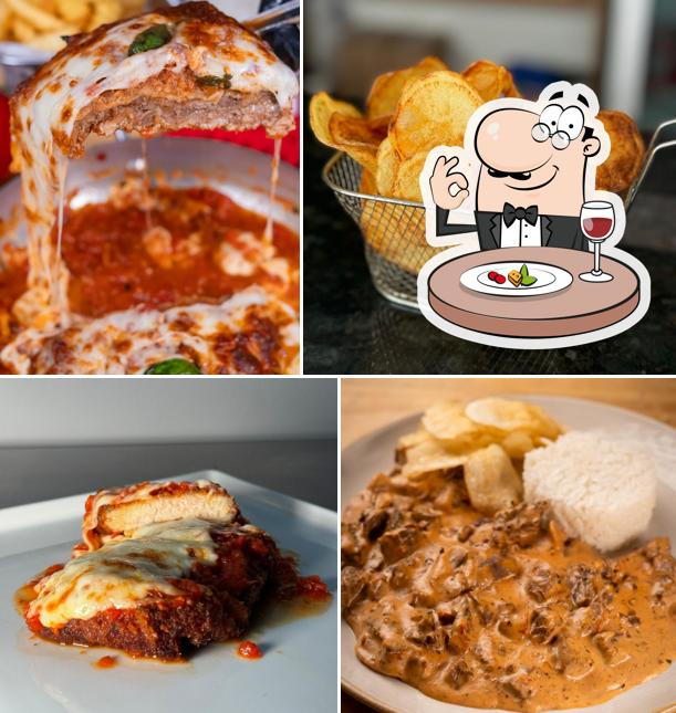 Platos en Parmegiane-se - Jardim Imperial - Delivery em Cuiabá, Parmegiana de Filé Mingon, Frango, Alcatra e Beringela