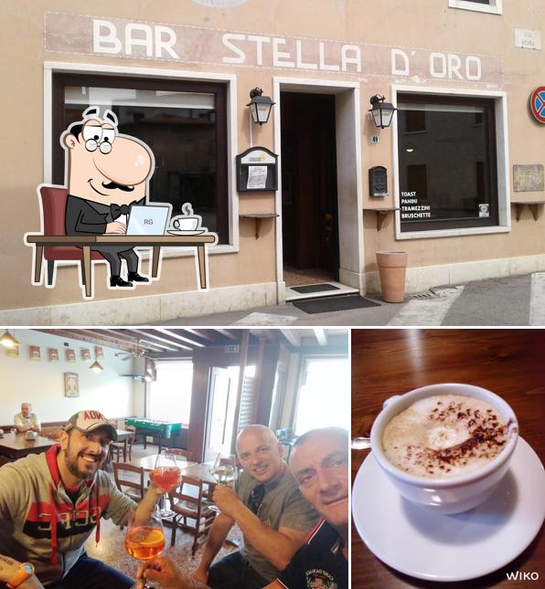Bar Stella D'Oro si caratterizza per la interni e bevanda