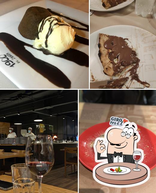 Comida em 1900 Jardins