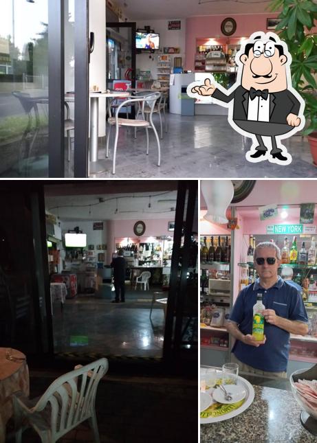 Gli interni di Bar Cafetteria Da Claudio