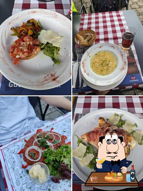 Bruschette al Restaurant Schwert