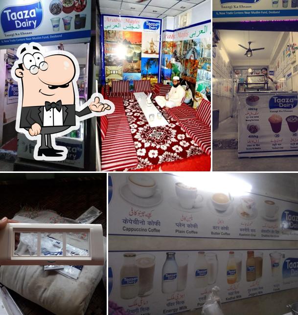 The interior of Tandoori tea point taza dairy