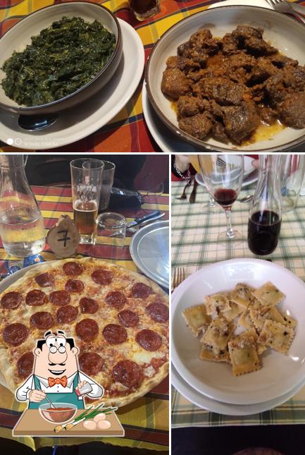 Ravioli al Ristorante Sorgente del Tevere