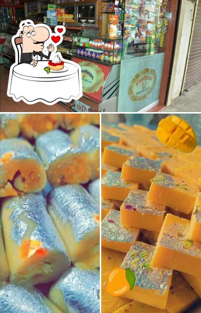 Order one of the sweet dishes