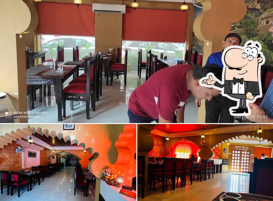 Check out how Rajwadi Thal & Restro looks inside