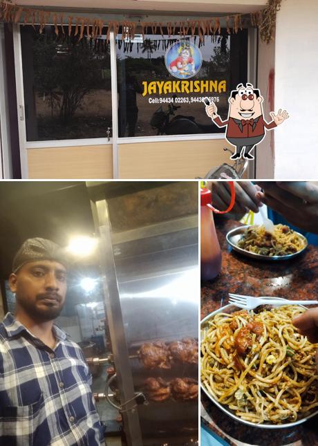 The restaurant's food and exterior