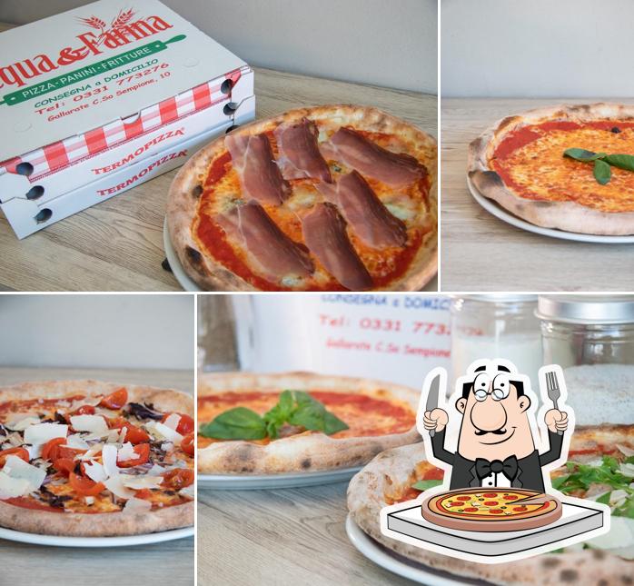 Prova una pizza a Acqua e Farina Gallarate