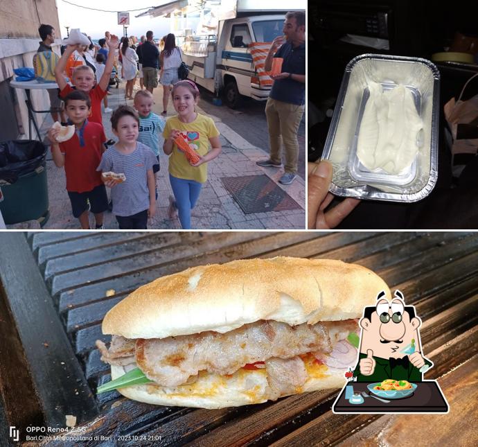 La immagine di cibo e esterno da Paninoteca "Al Gabbiano"