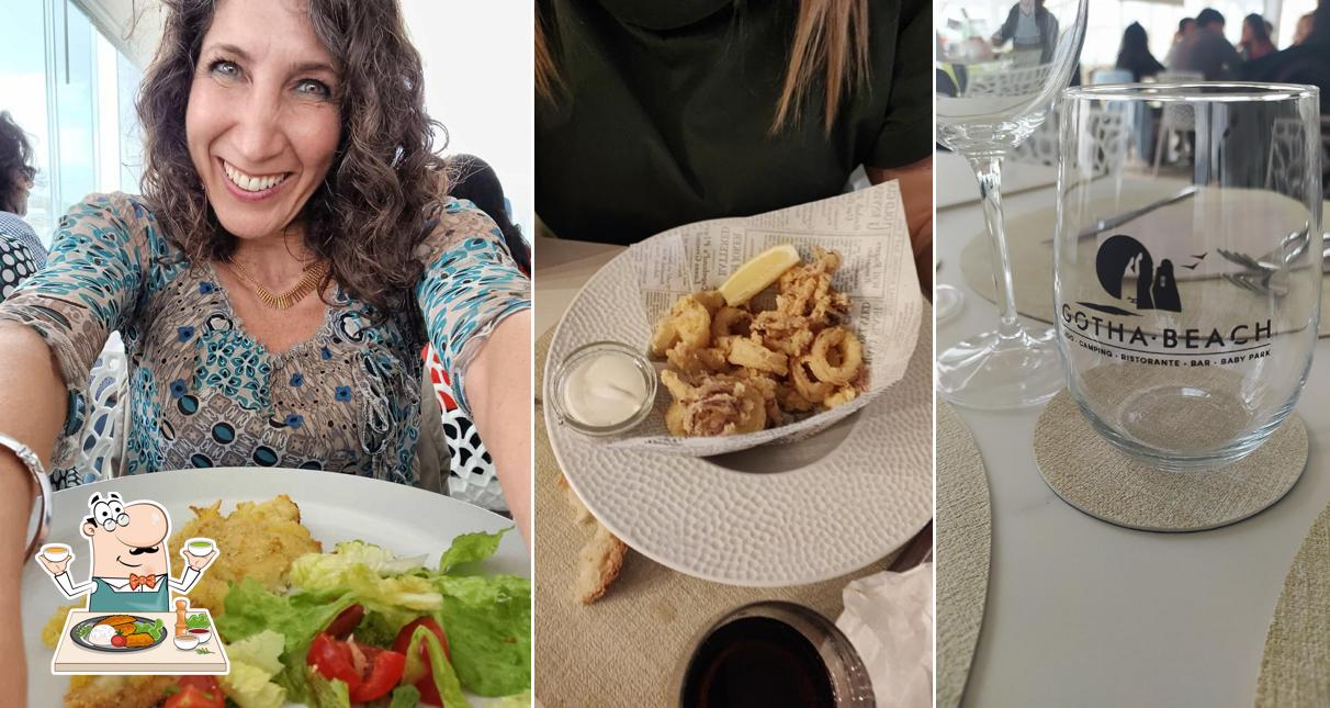 Calamari fritti al Gotha Beach