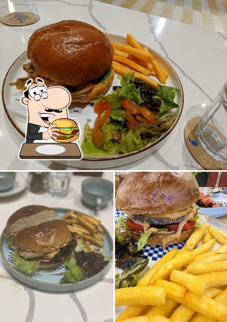 Order a burger at The Sauce Code