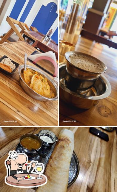 Food at The Udupi Cafe