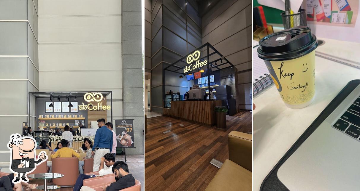 The interior of abcoffee Kalina