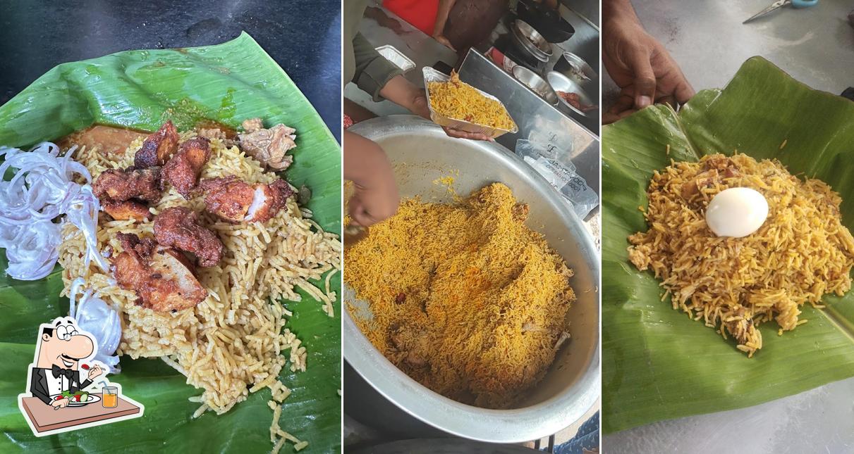 Food at SH AMBUR BRIYANI