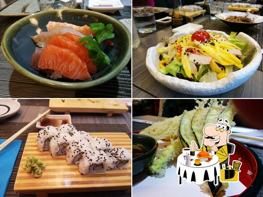 Platti al Ristorante Sushi Sakura