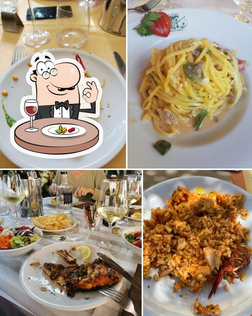 Platti al Albergo Ristorante da Sauro