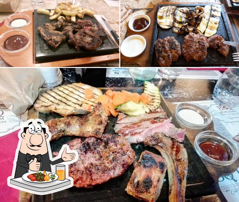 Platti al BBQ Chianina Station CHIANCIANO TERME