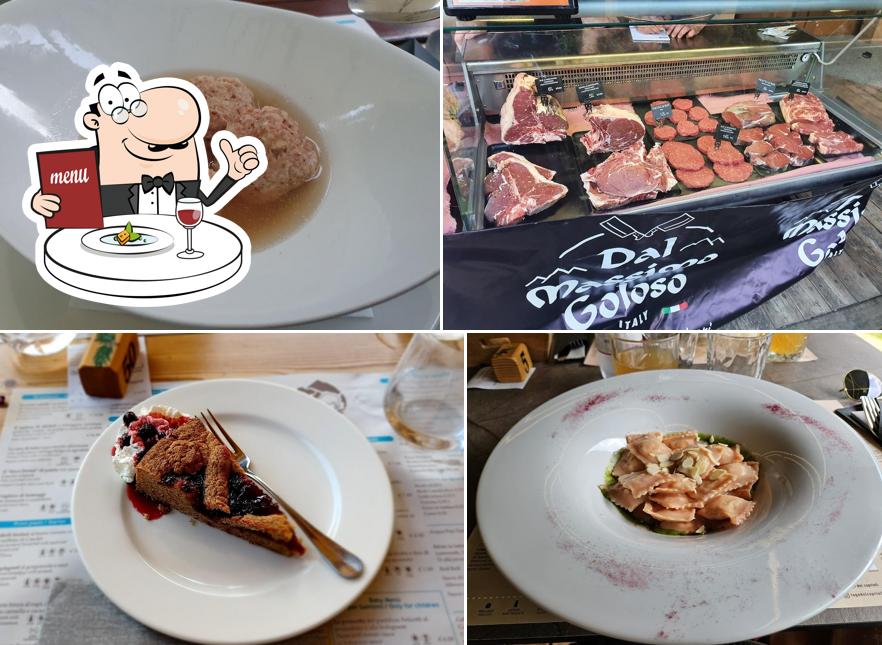 Cibo al Ristorante Chalet Lago dei Caprioli