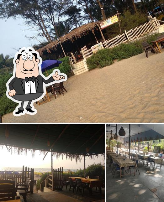 The interior of Ginger Bar N Resto