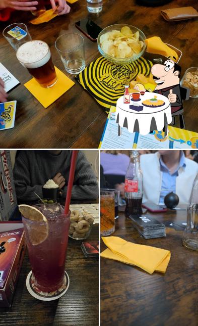 Piatto di formaggi al Gambit Ludo Pub