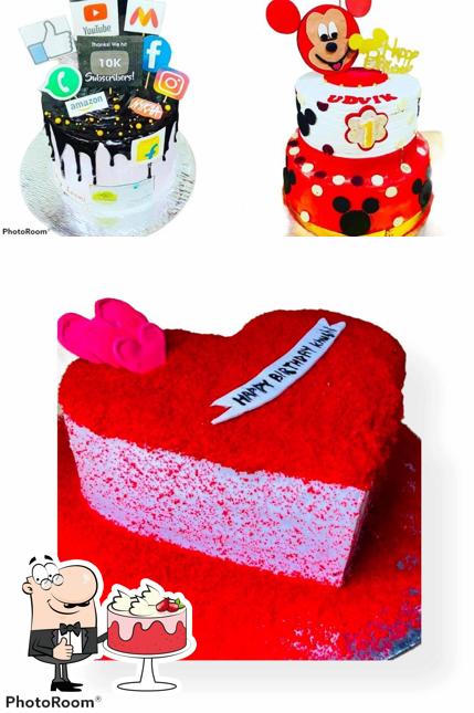Red velvet cake at Mummas Cake House