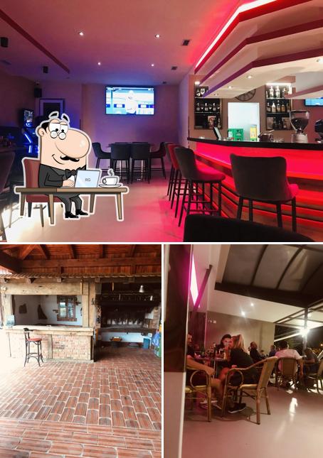 Gli interni di caffe bar Eden