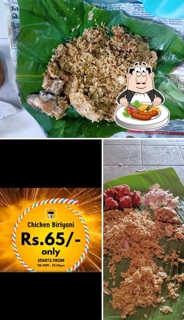 Food at Budget Biryani