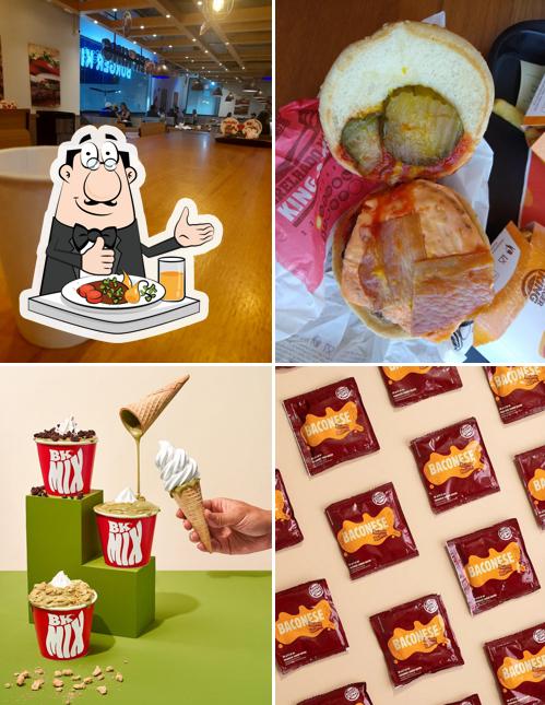 Platos en Burger King