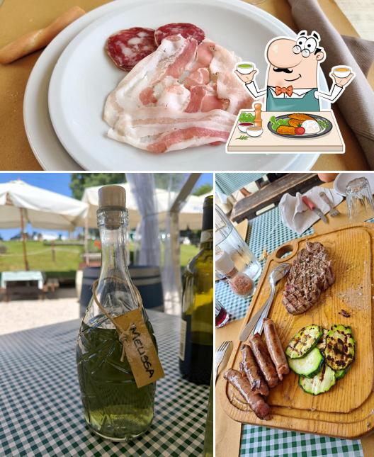 La cibo e bevanda del ristorante