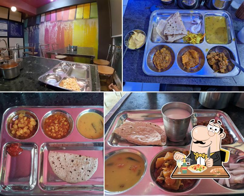 Meals at BAPA SITARAM Kathiyawadi Hotel