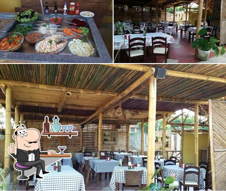 O interior do Casa Dí Vó Pastarella Parrilla Na Lenha Restaurante