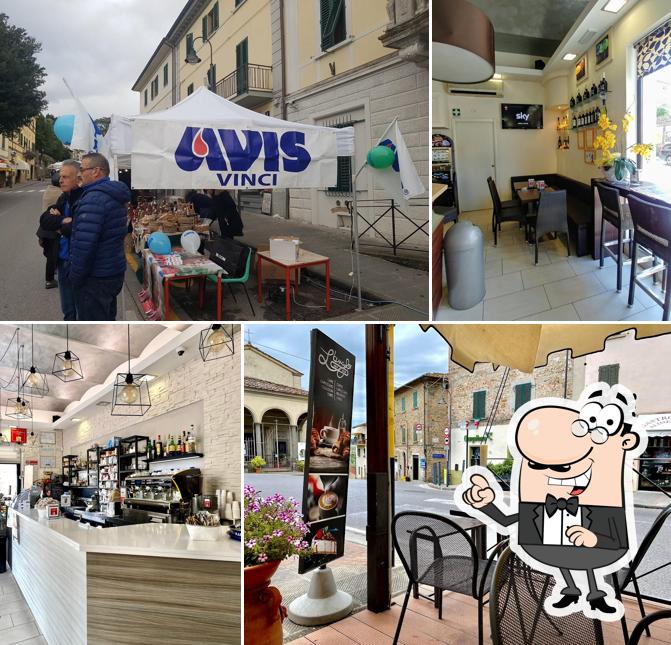Gli interni di New Bar L'angolo