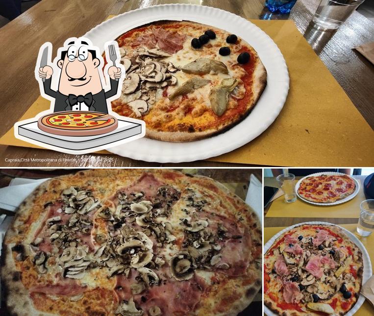 Scegli tra le molte varianti di pizza