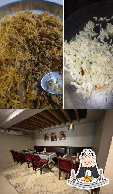 Among different things one can find food and interior at Green Chilly's