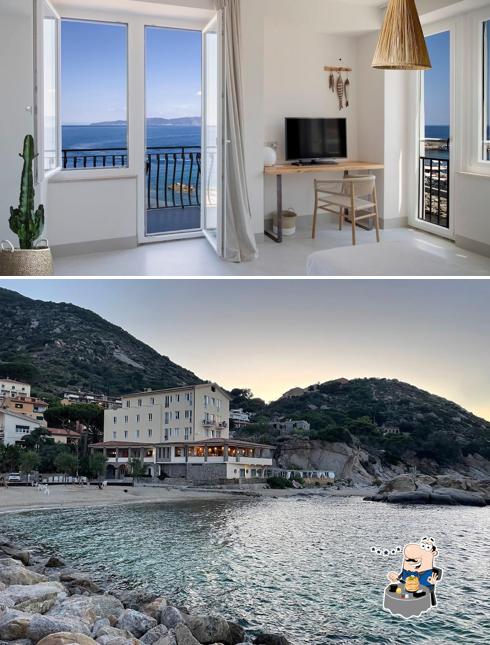 Cibo al LA GUARDIA Hotel