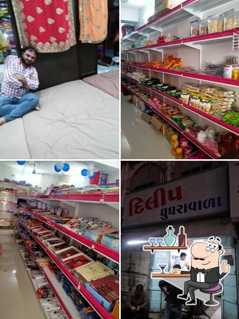 The interior of Dilipbhai Ghughara Wala