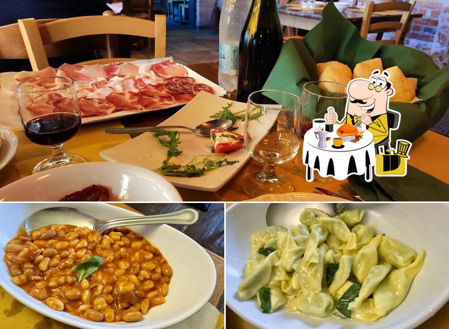 Cibo al Osteria la Pescarolina