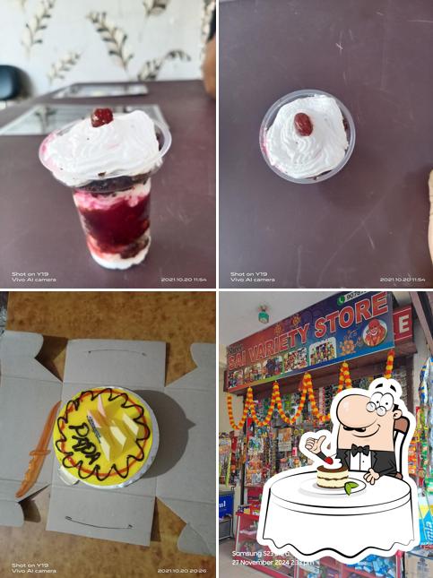 Royal bakery offers a range of sweet dishes