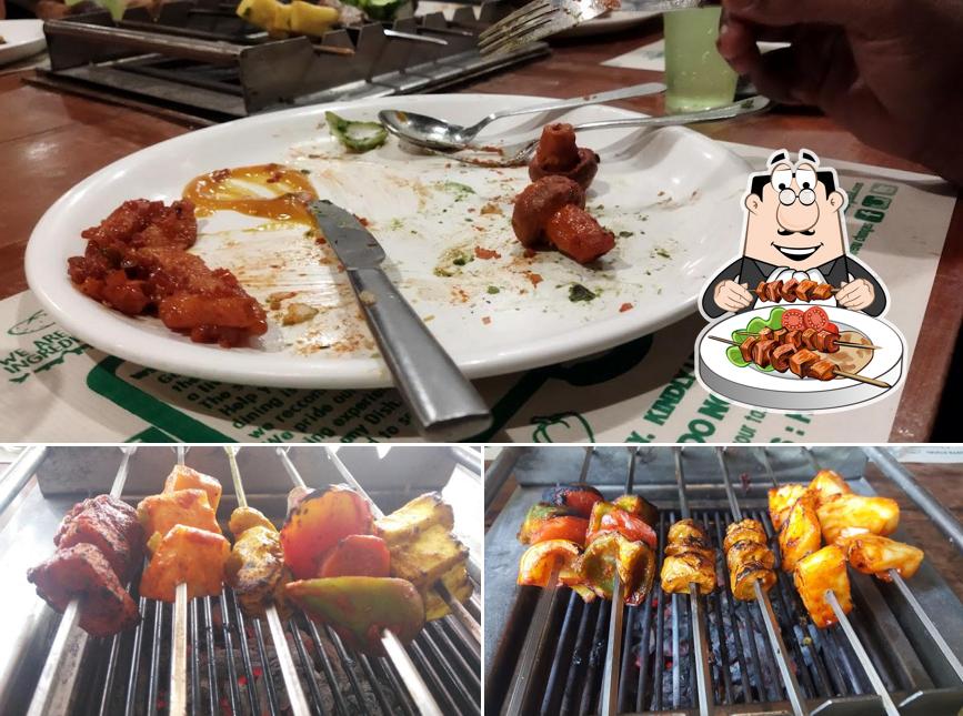 Food at The Sigdi Veg BBQ