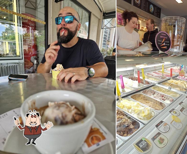 Cibo al Gelateria Caffè Derby