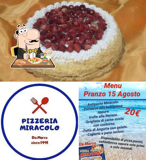 Platti al Pizzeria Miracolo da Marco