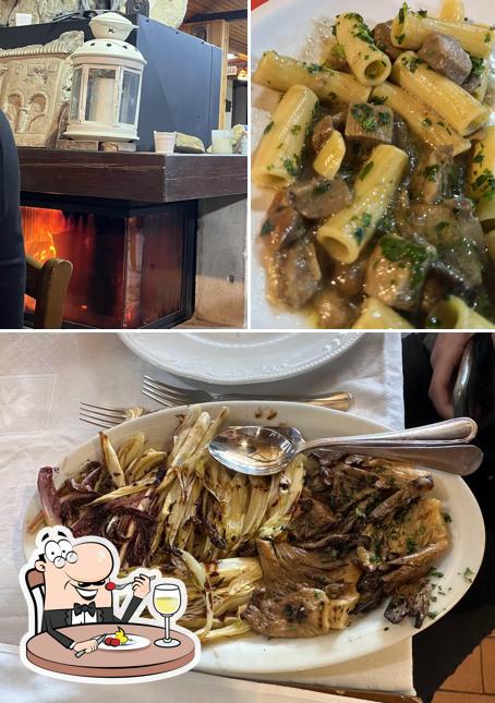 La cibo e bevanda del ristorante
