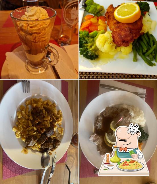 Mousse al cioccolato al Schnitzel-Oase Restaurant Frohsinn