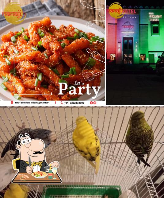 Lalaji's restaurant is distinguished by food and exterior