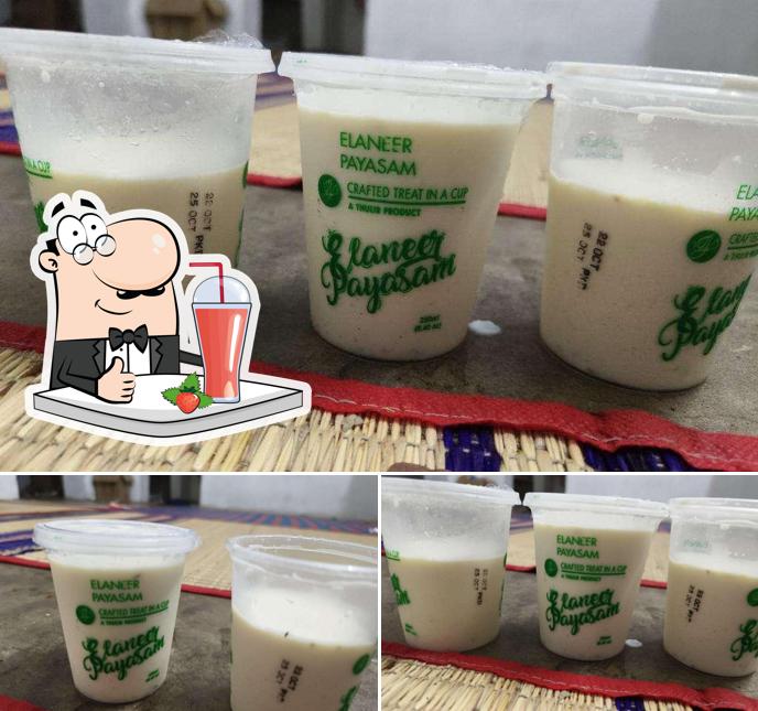 Ambur Star Briyani ( Near Nehru Stadium ) provides a range of beverages